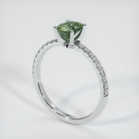 1.09 Ct. Sapphire Ring, Platinum 950 2