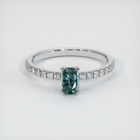 0.77 Ct. Sapphire Ring, Platinum 950 1