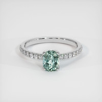 1.24 Ct. Sapphire Ring, Platinum 950 1