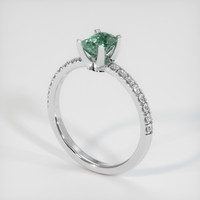 1.24 Ct. Sapphire Ring, Platinum 950 2