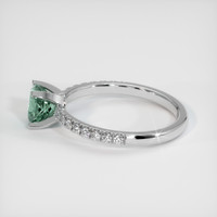 1.24 Ct. Sapphire Ring, Platinum 950 4