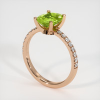 1.55 Ct. Gemstone Ring, 14K Rose Gold 2