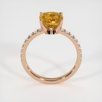 2.13 Ct. Gemstone Ring, 14K Rose Gold 3