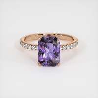 2.67 Ct. Gemstone Ring, 14K Rose Gold 1