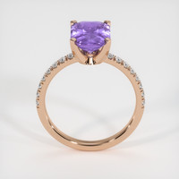 2.67 Ct. Gemstone Ring, 14K Rose Gold 3