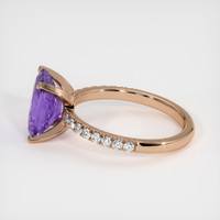 2.67 Ct. Gemstone Ring, 14K Rose Gold 4