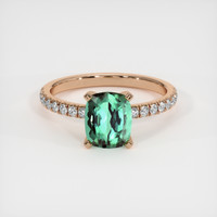 1.58 Ct. Gemstone Ring, 14K Rose Gold 1