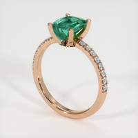 1.58 Ct. Gemstone Ring, 14K Rose Gold 2