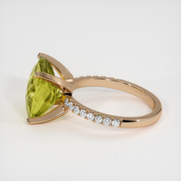 4.55 Ct. Gemstone Ring, 14K Rose Gold 4