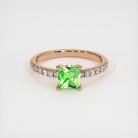 0.70 Ct. Gemstone Ring, 14K Rose Gold 1