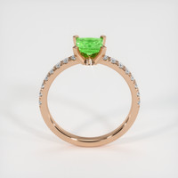 0.70 Ct. Gemstone Ring, 14K Rose Gold 3