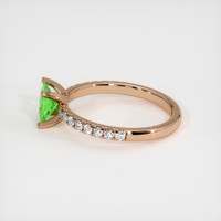 0.70 Ct. Gemstone Ring, 14K Rose Gold 4