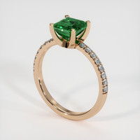 1.33 Ct. Gemstone Ring, 14K Rose Gold 2