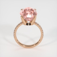 12.01 Ct. Sapphire Ring, 14K Rose Gold 3