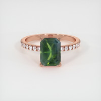 1.85 Ct. Sapphire Ring, 14K Rose Gold 1