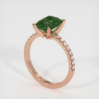 1.85 Ct. Sapphire Ring, 14K Rose Gold 2