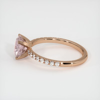 2.21 Ct. Sapphire Ring, 14K Rose Gold 4