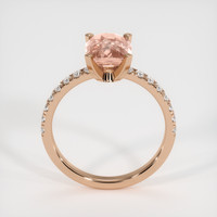 2.17 Ct. Sapphire Ring, 14K Rose Gold 3