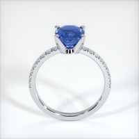1.61 Ct. Blue Sapphire Ring, 10K White Gold 3