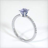 1.26 Ct. Bi Color Sapphire Ring, 10K White Gold 2