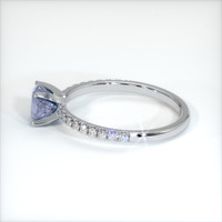 1.26 Ct. Bi Color Sapphire Ring, 10K White Gold 4