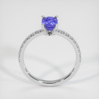 1.66 Ct. Bluish Purple Sapphire Ring, 10K White Gold 3