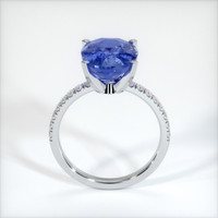 6.13 Ct. Blue Sapphire Ring, 14K White Gold 3