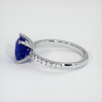 1.79 Ct. Sapphire Ring, 14K White Gold 4