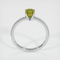 1.56 Ct. Sapphire Ring, 14K White Gold 3