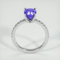 2.06 Ct. Gemstone Ring, 14K White Gold 3