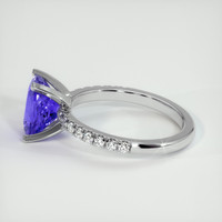 2.06 Ct. Gemstone Ring, 14K White Gold 4