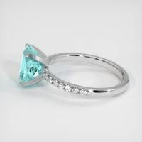 1.82 Ct. Gemstone Ring, 14K White Gold 4