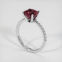 2.86 Ct. Gemstone Ring, 14K White Gold 2