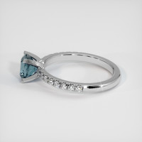1.13 Ct. Gemstone Ring, 14K White Gold 4