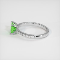 0.70 Ct. Gemstone Ring, 14K White Gold 4