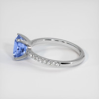 2.25 Ct. Sapphire Ring, 14K White Gold 4