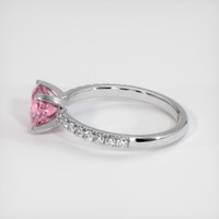 1.35 Ct. Sapphire Ring, 14K White Gold 4