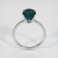 3.53 Ct. Sapphire Ring, 14K White Gold 3