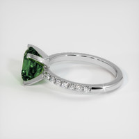 3.54 Ct. Sapphire Ring, 14K White Gold 4