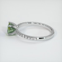 1.09 Ct. Sapphire Ring, 14K White Gold 4