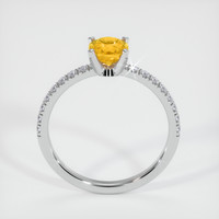 1.12 Ct. Sapphire Ring, 14K White Gold 3