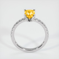 1.24 Ct. Sapphire Ring, 14K White Gold 3