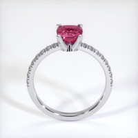 1.29 Ct. Sapphire Ring, 14K White Gold 2
