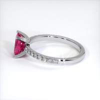 1.29 Ct. Sapphire Ring, 14K White Gold 4
