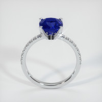 1.79 Ct. Sapphire Ring, 18K White Gold 3