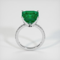 7.40 Ct. Emerald Ring, 18K White Gold 3
