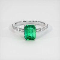 Emerald Ring 1.56 Ct. 18K White Gold Preview