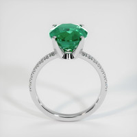 3.36 Ct. Emerald Ring, 18K White Gold 3