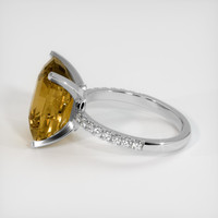 8.54 Ct. Gemstone Ring, 18K White Gold 4