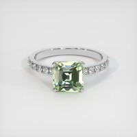 2.20 Ct. Gemstone Ring, 18K White Gold 1